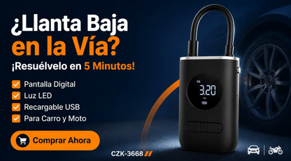 Compresor De Aire Portátil Candado🔥